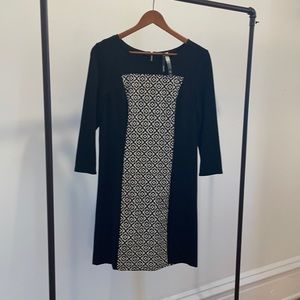 Black and white dress